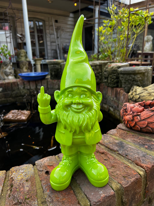 Naughty Gnome - Bright Green