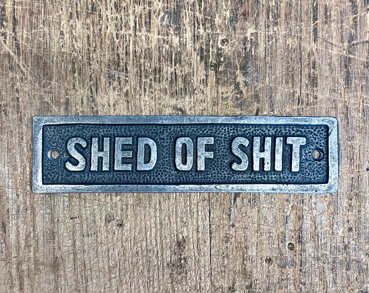 Sign - Shed
