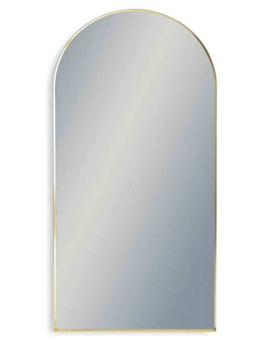 Gold Arch Metal Framed Mirror