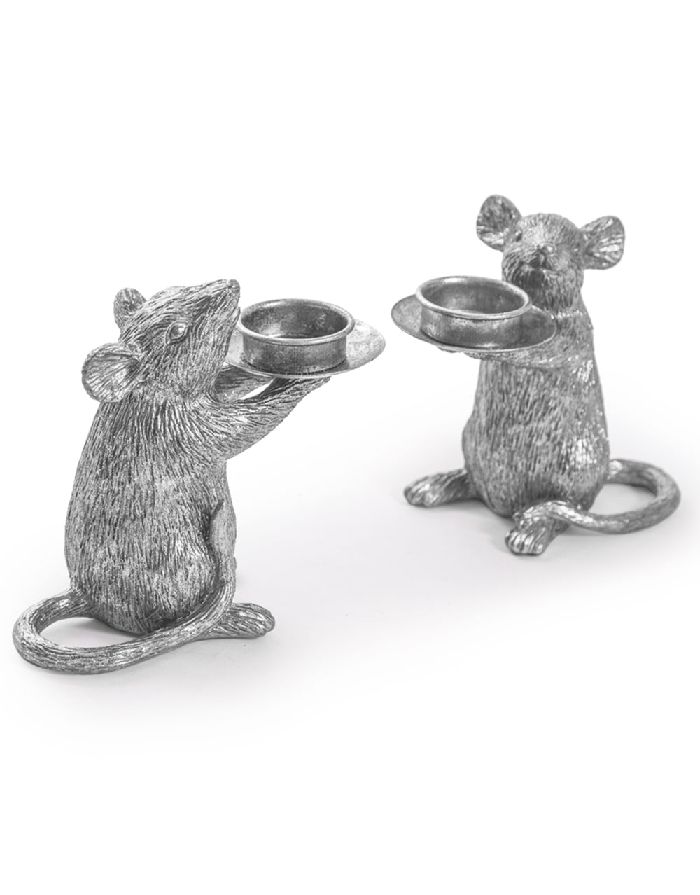 Pair of Mouse Candle Holders