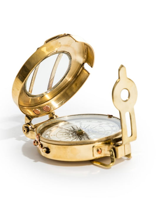 Polished Navigation Compass