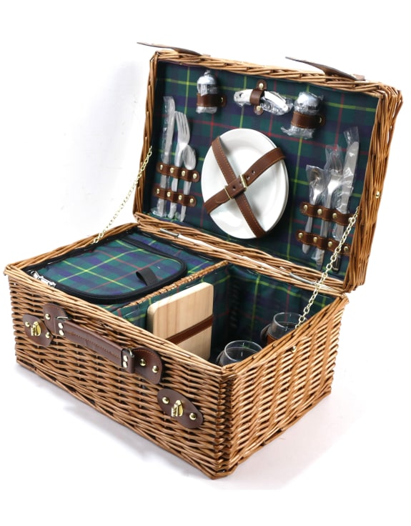 Picnic Hamper - Tartan