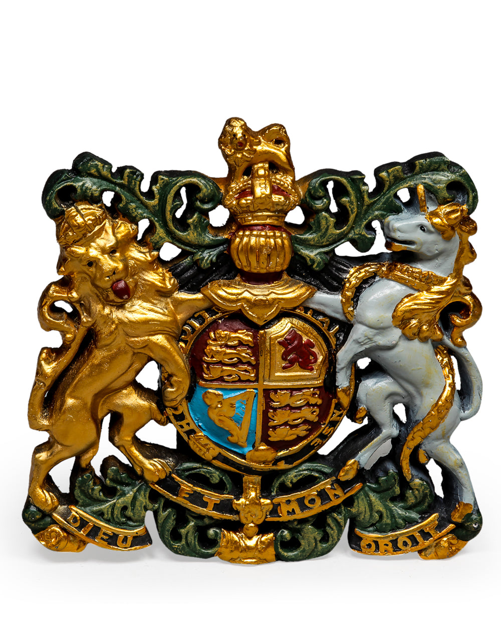 Medium Coloured Coat of Arms Wall Plaque