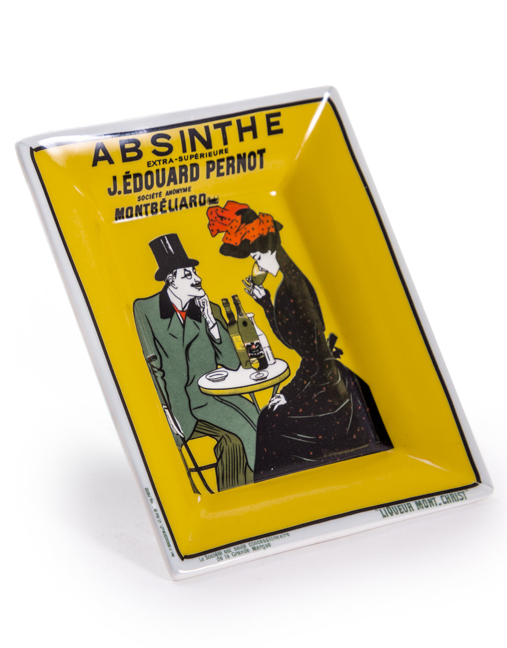 Ceramic "Absinthe" Poster Trinket Plate