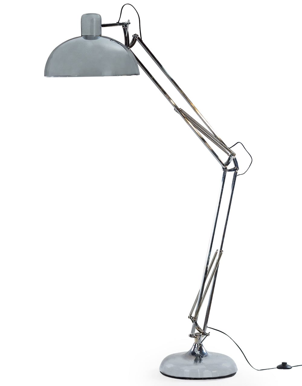 Chrome Extra Large Classic Desk Style Floor Lamp