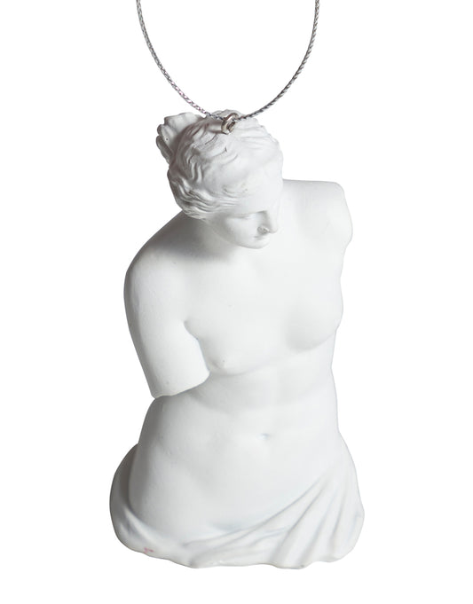 White Venus De Milo Hanging Decoration