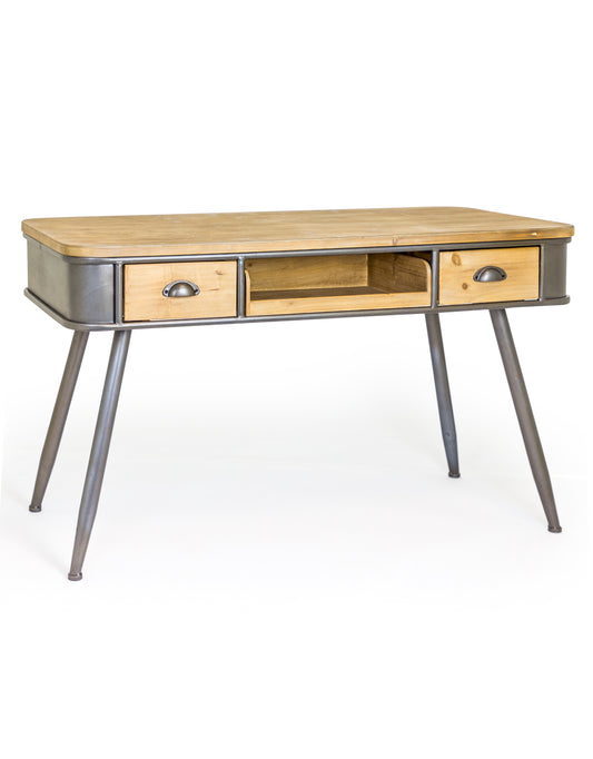Shoreditch Metal and Wood Desk/Console Table