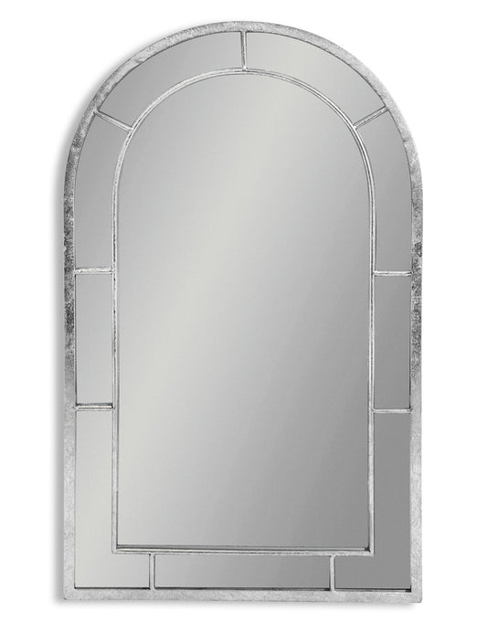 Antique Silver Medium Arch Window Mirror
