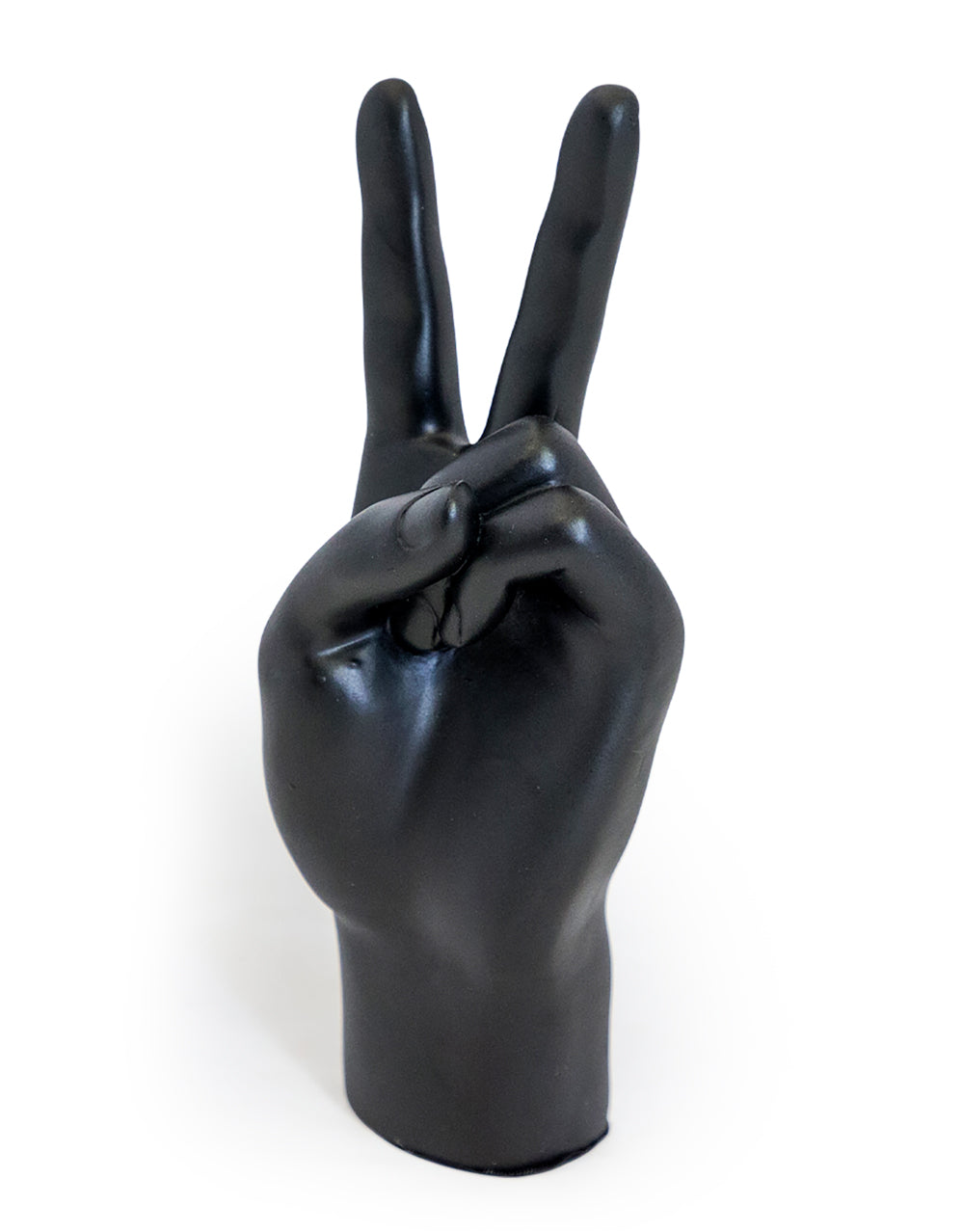Black "Peace" Hand Figure