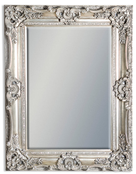 Antique Silver Small Regal Mirror