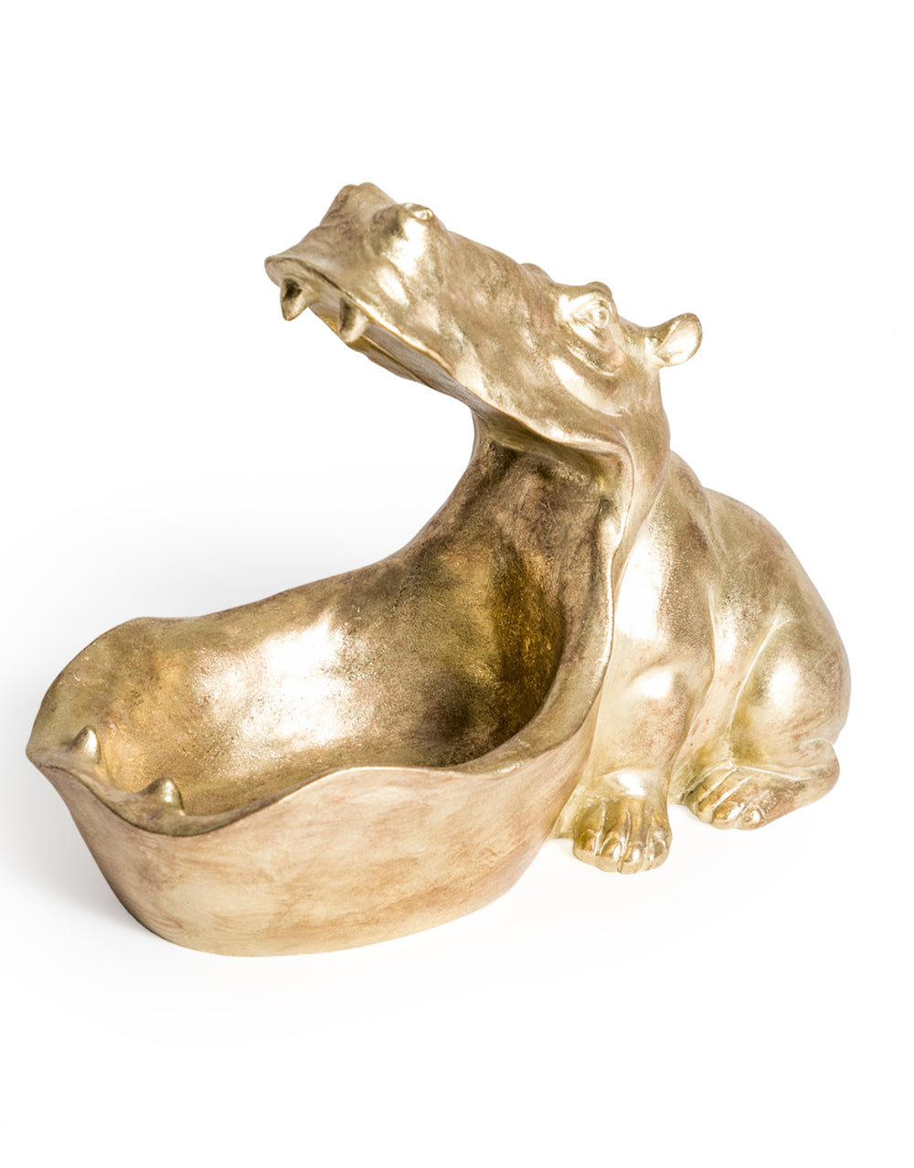 Gold Hungry Hippo Storage Bowl